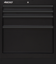 Load image into Gallery viewer, BOXO OSM 34&quot; 4 Drawer Base Cabinet - Trim Variations Available
 | Boxo UK