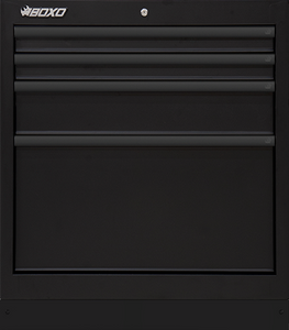 BOXO OSM 34" 4 Drawer Base Cabinet - Trim Variations Available
