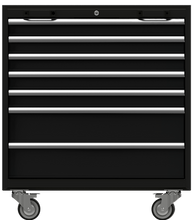 Load image into Gallery viewer, BOXO OSM 34&quot; 7 Drawer Roll Cabinet - Trim Variations Available
 | Boxo UK
