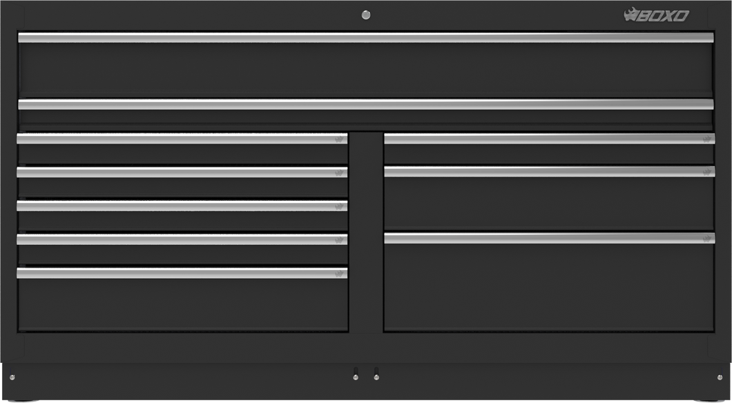 BOXO OSM 68" 10 Drawer Double Base Cabinet - Trim Variations Available | Boxo UK